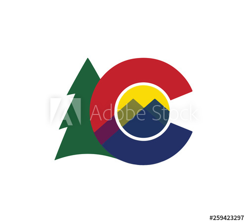 500x450 New Colorado State Flag