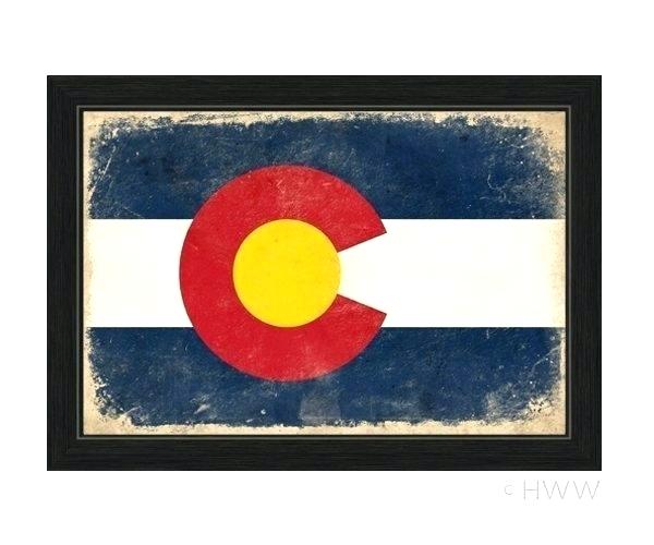 600x500 Colorado Flag Art Csetechs