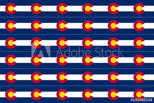 500x336 Colorado State Flag Background