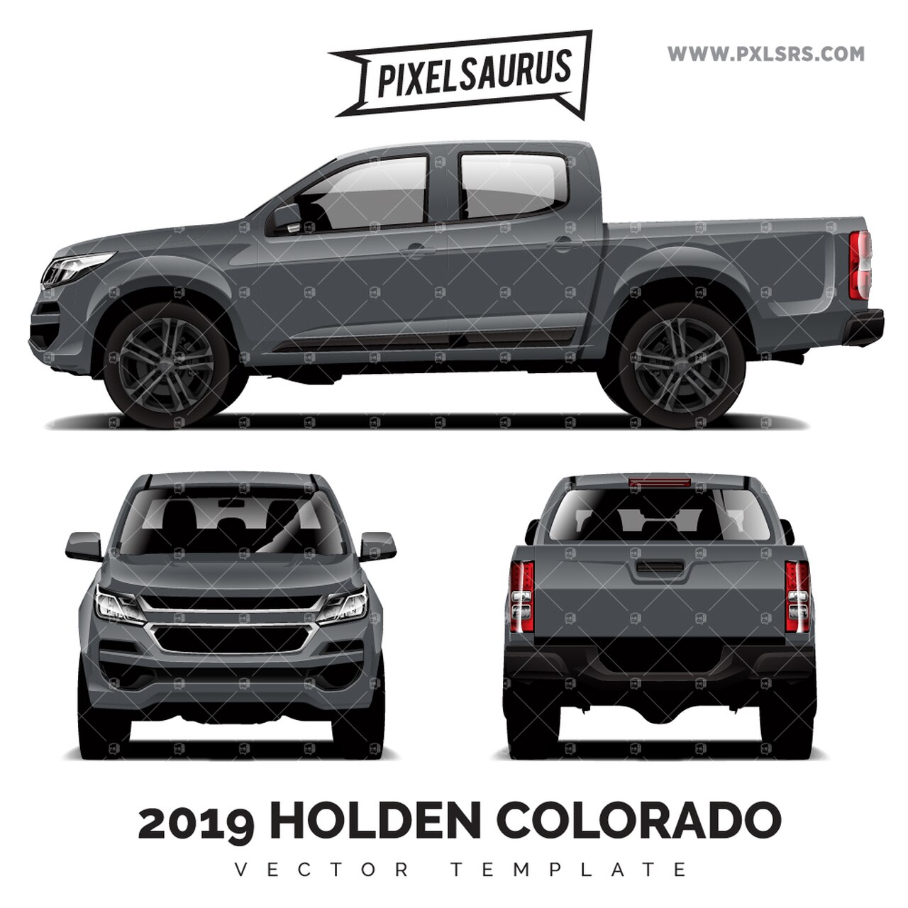 Holden Chevrolet Colorado Vector Template 1280x1280 Holden Chevrolet Colorado Vector Template