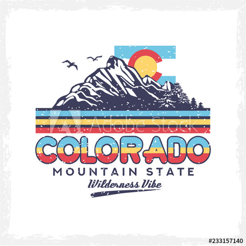 Background Of Colorado Vector Clip Art 500x500 Background Of Colorado Vector Clip Art