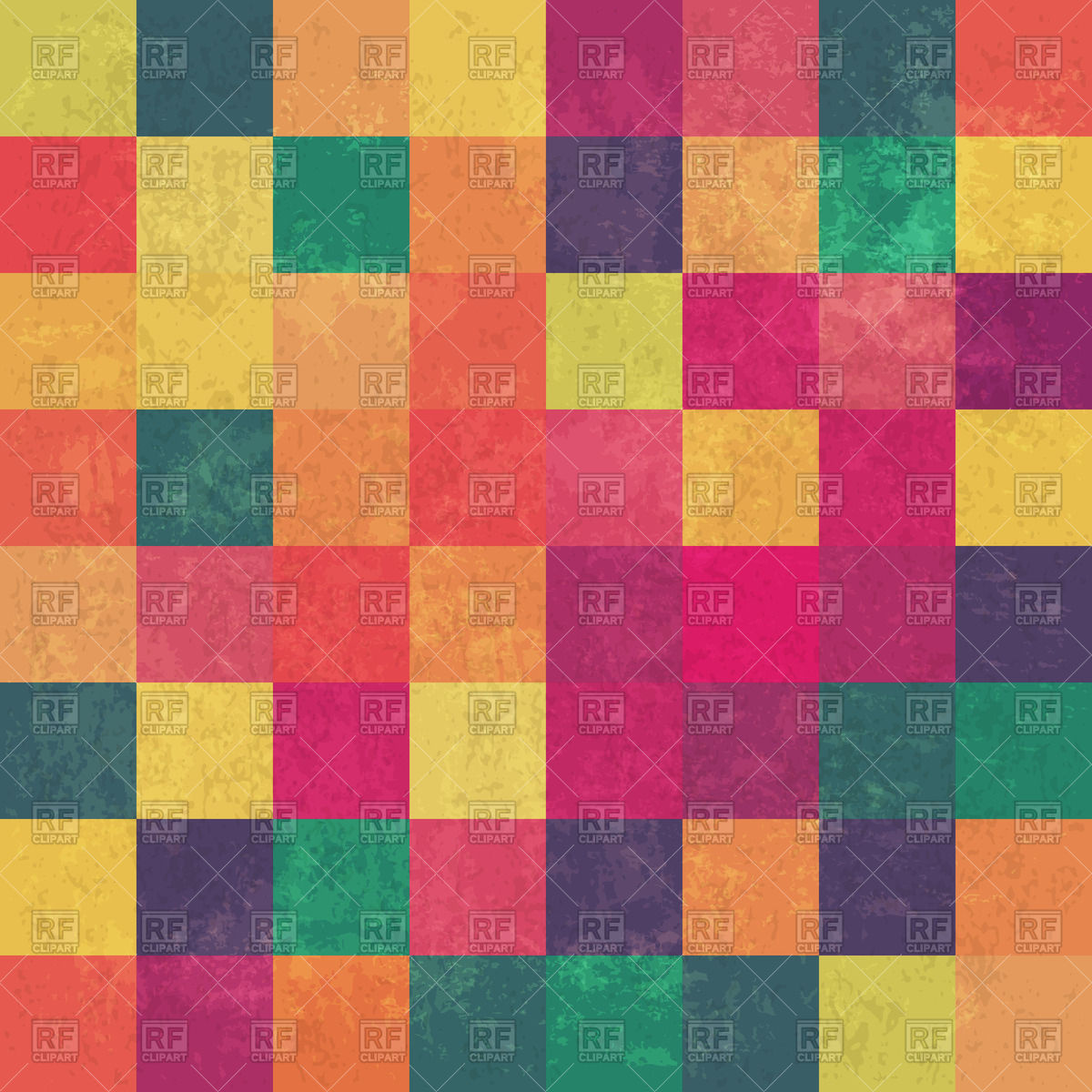 1200x1200 Retro Squary Colorful Background Vector Image Of Backgrounds