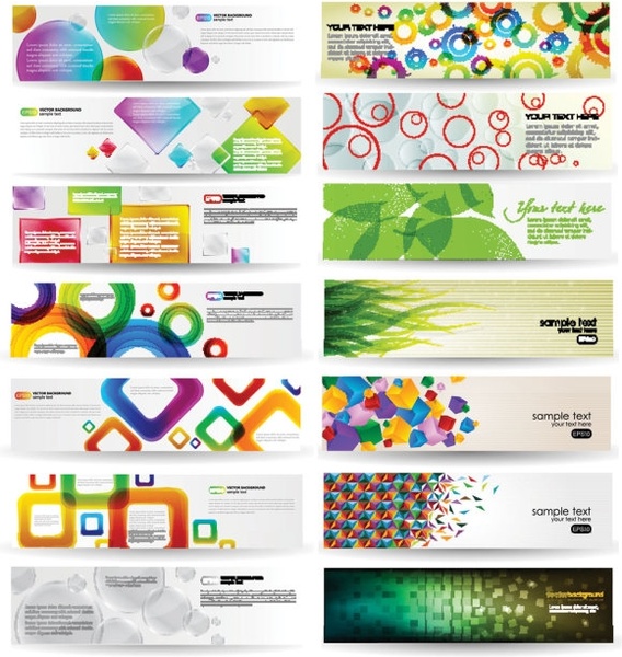568x600 Dynamic Colorful Banner Vector Free Vector In Encapsulated