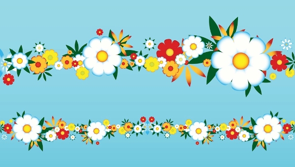 Colorful Flower Vector