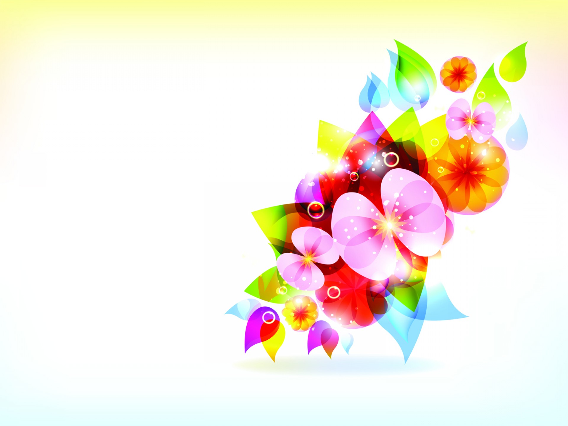 Colorful Flowers Vector Template Backgrounds Soidergi 1920x1440 Colorful Flowers Vector Template Backgrounds Soidergi