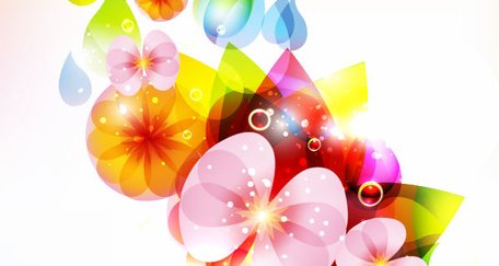 Free Colorful Flower Vector Colorful Flower Vectors Floral Vector 456x243 Free Colorful Flower Vector Colorful Flower Vectors Floral Vector