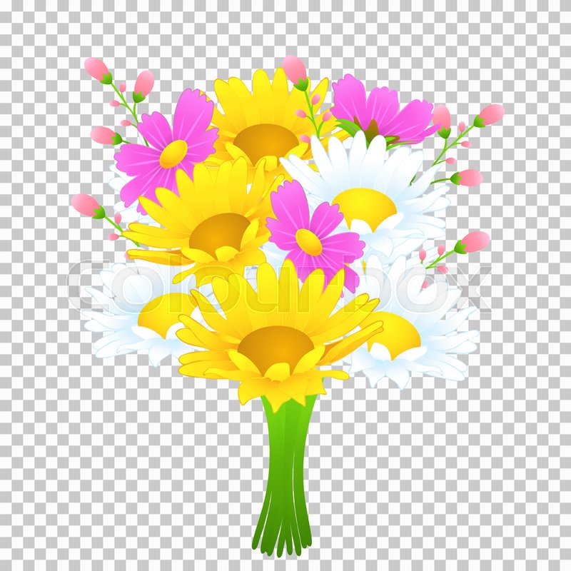 Colorful Flower Vector at Vectorified.com | Collection of Colorful ...