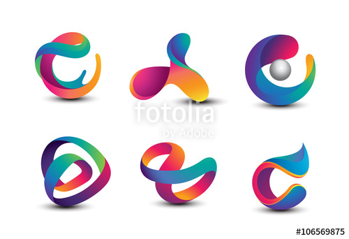 Abstract Colorful Logo Design Elements Stock Image And Royalty 500x342 Abstract Colorful Logo Design Elements Stock Image And Royalty