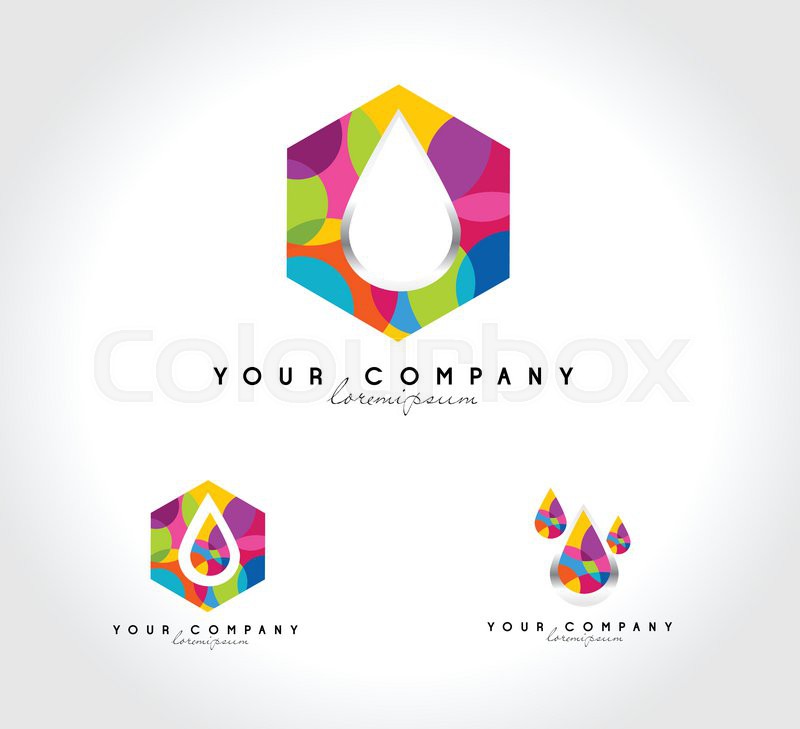Corporate Colorful Logo Design Water Stock Vector Colourbox 800x729 Corporate Colorful Logo Design Water Stock Vector Colourbox