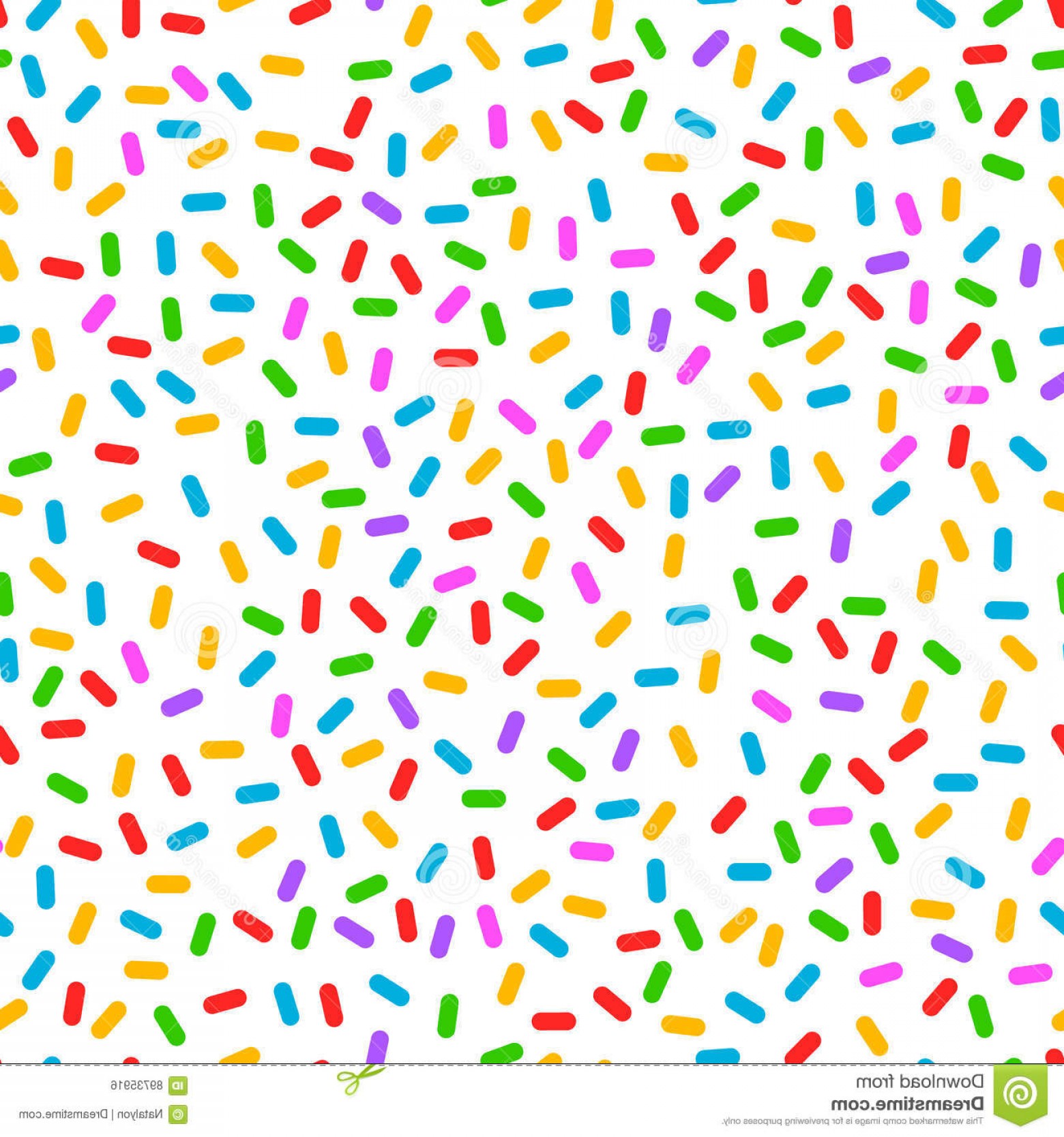Stock Illustration Colorful Confetti Simple Seamless Pattern 1560x1668 Stock Illustration Colorful Confetti Simple Seamless Pattern