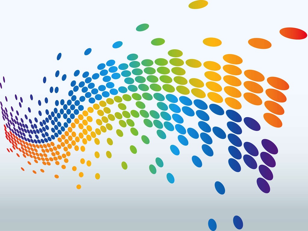 1024x768 Waving Colorful Vector Free Vectors Ui Download