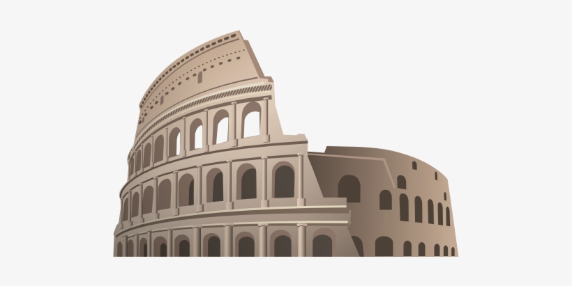 820x411 Colosseum Rome Png Clipart