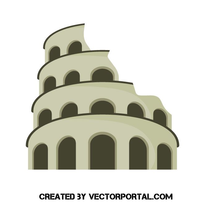 660x660 Colosseum Vector Image Architecture Vector Images Free Vector