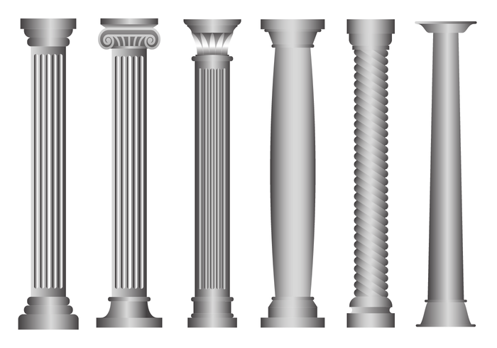 700x490 Free Roman Pillar Vector