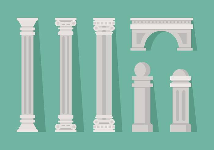 700x490 Vector Roman Pillar