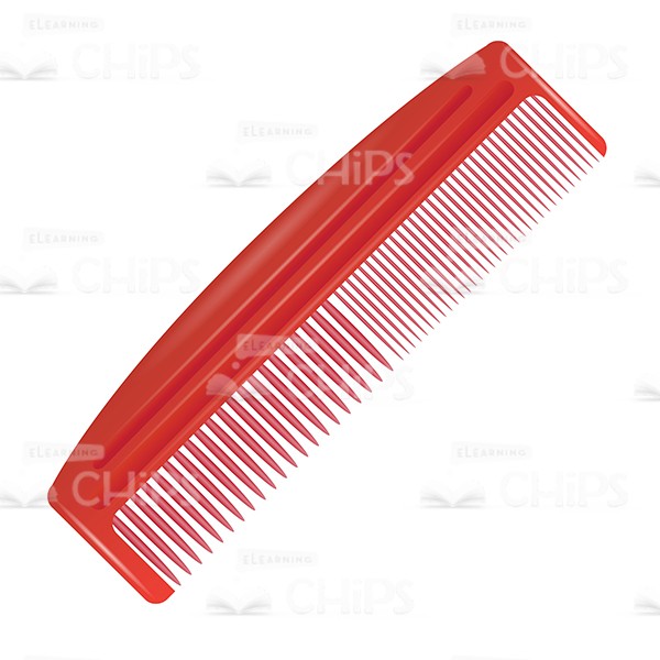 600x600 Hair Comb Vector Image