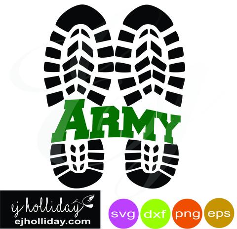 480x464 Army Combat Boots Split Design Dxf Png Vector Graphic