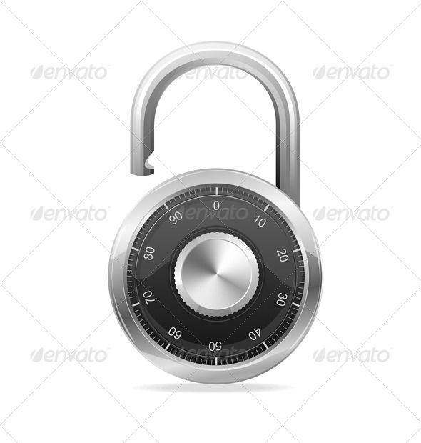 590x620 Padlock Fonts Logos Icons Combination Locks, Mesh