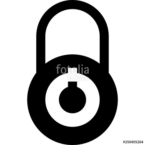 500x500 Rotary Combination Lock Stock Image And Royalty Free Vector