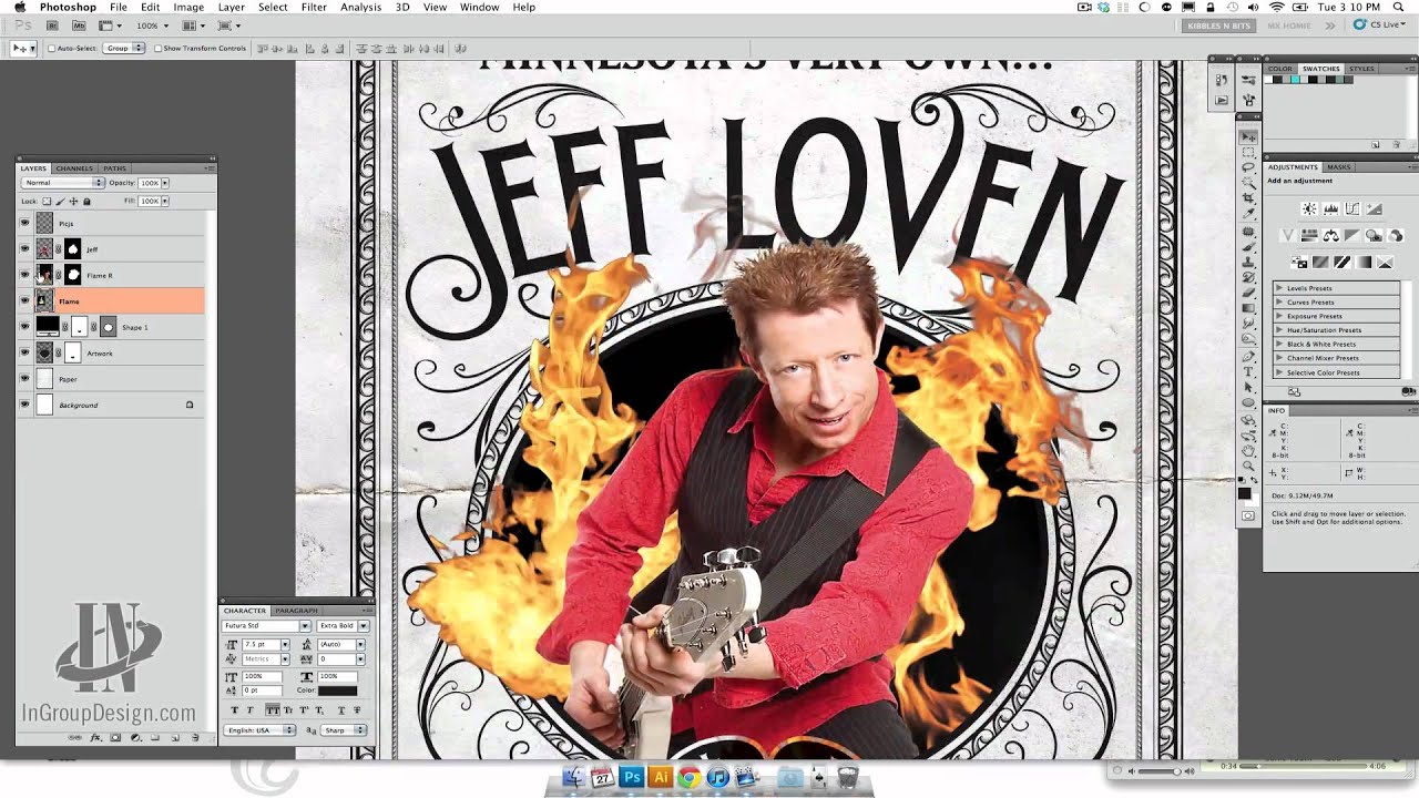 1280x720 Combining Vector Illustration With Raster Images