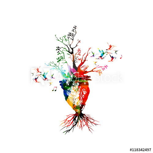 500x500 Vector Illustration For Healthy Lifestyle Concept Combining