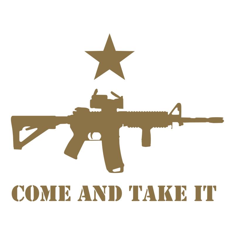 Come And Take T Vnyl Decal Stcker