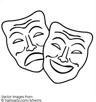 335x355 Download Theater Masks