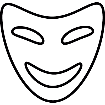 400x400 Comedy Mask, Ios Interface Symbol Free Vectors, Logos, Icons