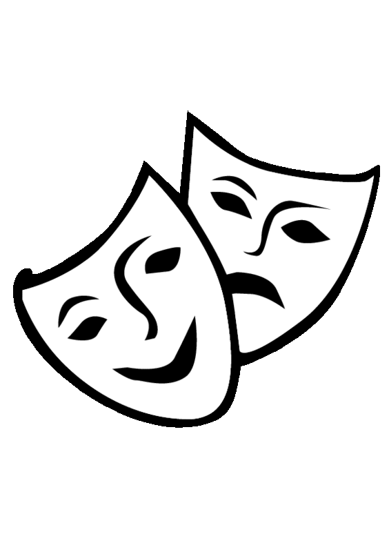 564x800 Comedytragedy Masks