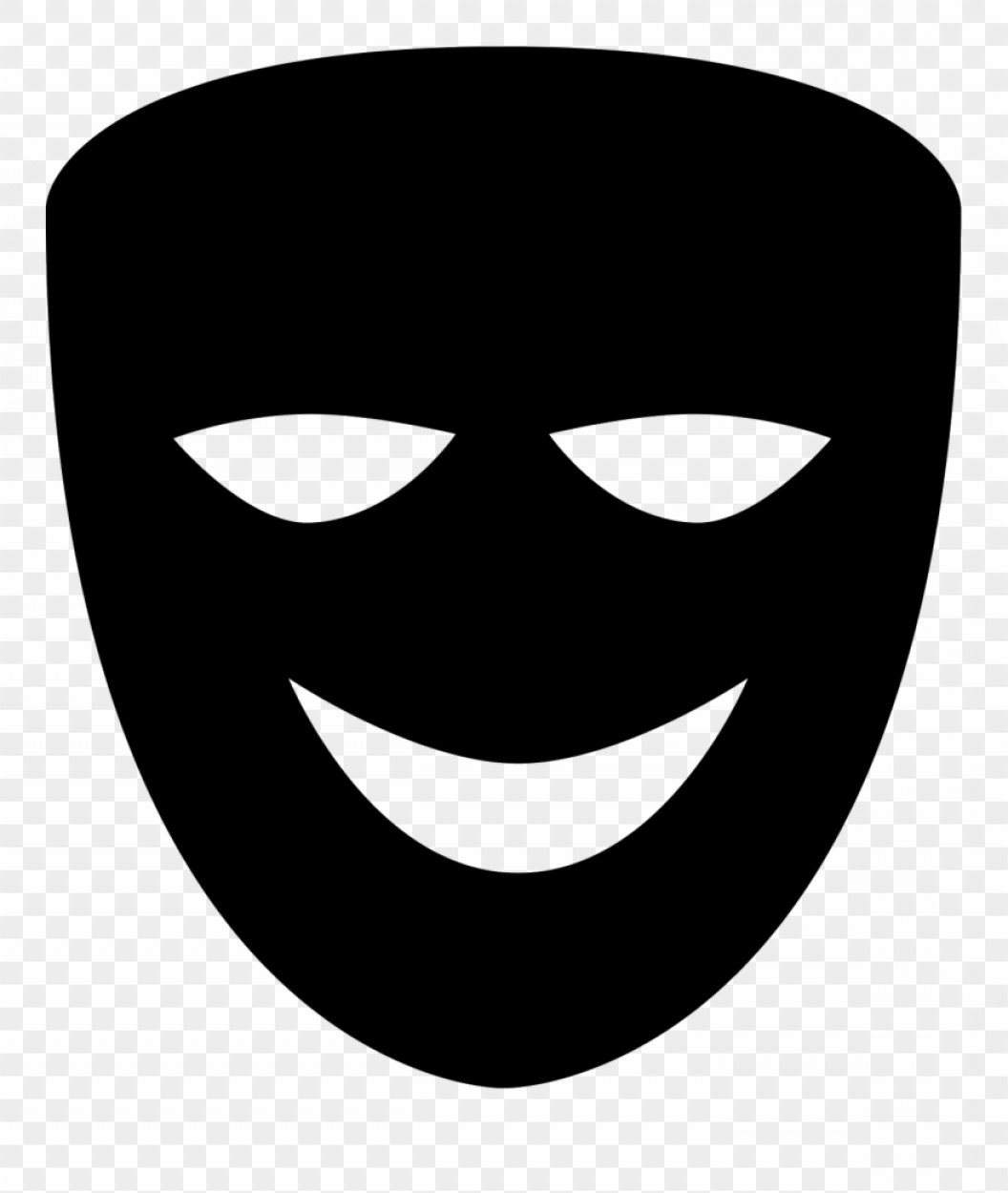 1056x1250 Hbbromtheater Vector Laughing Mask Comedy Icon Png Clipart