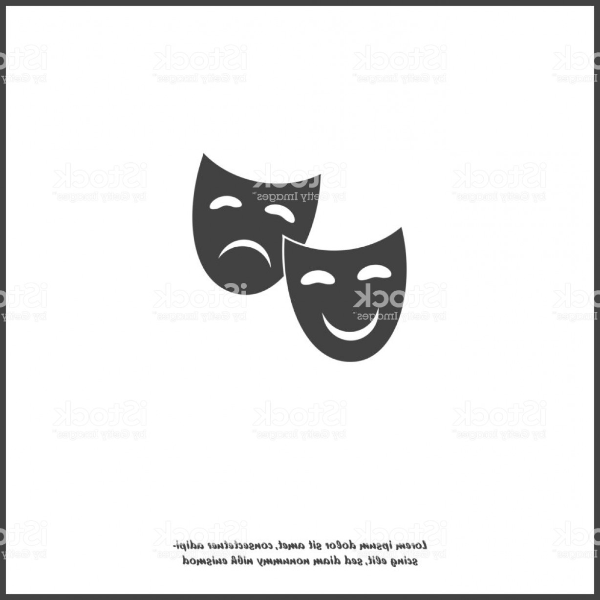 1228x1228 Comedy Icon Vector Studiogrfx