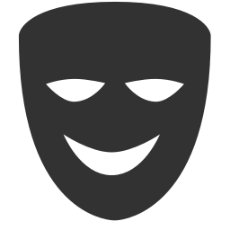 256x256 Comedy Mask Icon Download Windows Vector Icons Iconspedia