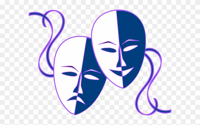 840x524 Theatre Masks Clip Art At Clker Com Vector Clip Art