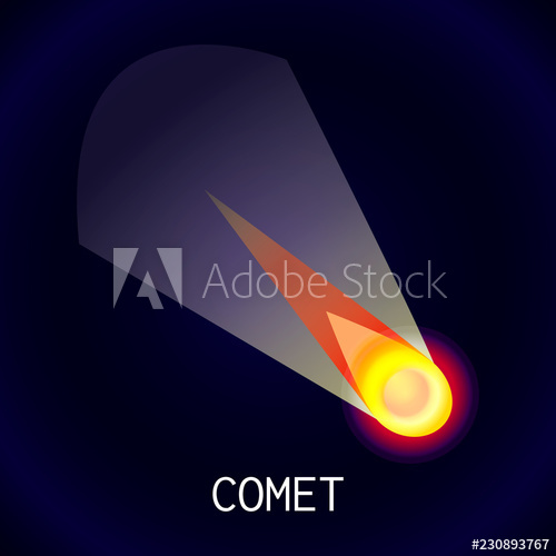 500x500 Comet Icon Cartoon Of Comet Vector Icon For Web Design