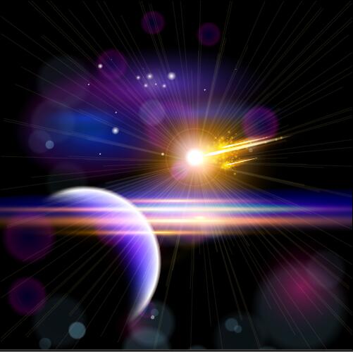 501x500 Fly Comet Vector Background Free Download