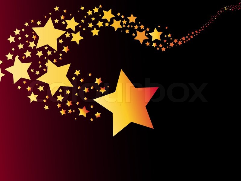 800x600 Shooting Star Comet Vector Stock Vector Colourbox