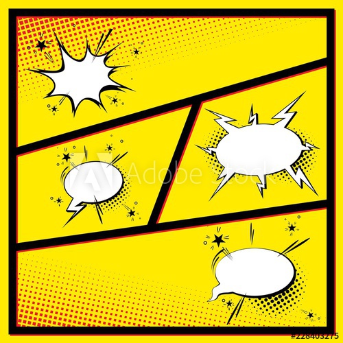 Comic Book Background Vector 500x500 Comic Book Background Vector