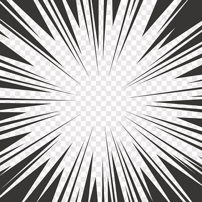 Comics Book Radial Speed Lines Effects With Transparent Vector 416x416 Comics Book Radial Speed Lines Effects With Transparent Vector