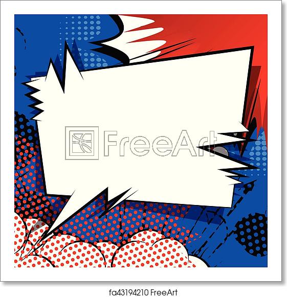 Free Art Print Of Speech Bubble On Comic Book Background Vector 561x581 Free Art Print Of Speech Bubble On Comic Book Background Vector