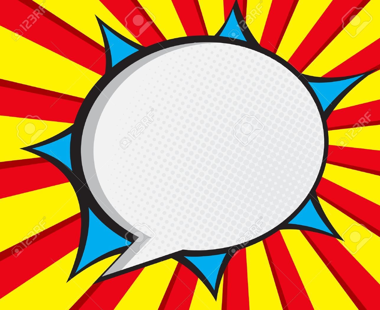 Cropped Speech Bubble Pop Art Comic Book Background 1287x1051 Cropped Speech Bubble Pop Art Comic Book Background