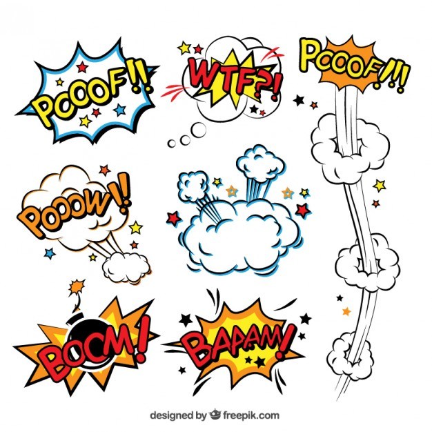 Comic Bubble Vector at Vectorified.com | Collection of Comic Bubble ...