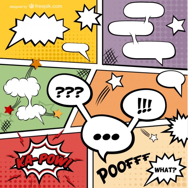 Comic Book Bubble Vector at Vectorified.com | Collection of Comic Book ...