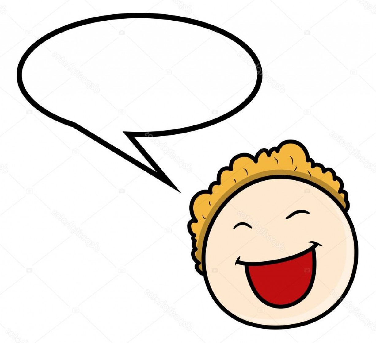 1227x1118 Stock Illustration Cartoon Boy Speech Bubble Vector Geekchicpro
