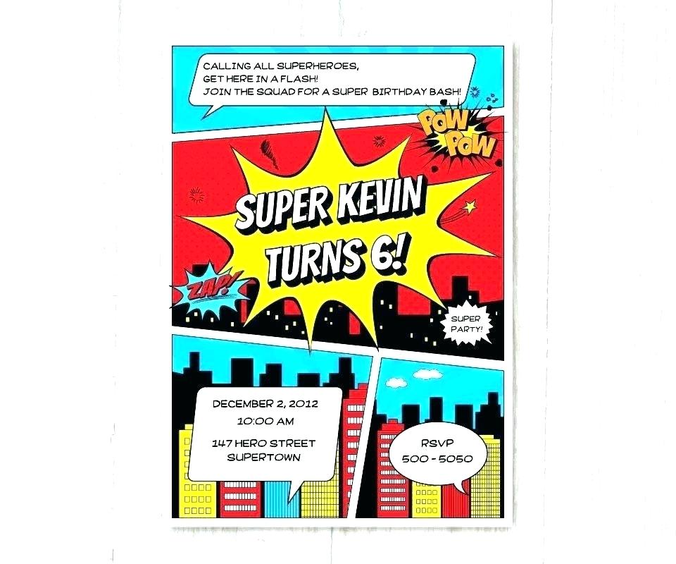 960x800 Comic Book Cover Template Royalty Free Vector Image Flyer Con
