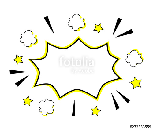 500x426 Transparent Background With Boom Comic Book Explosion Vector