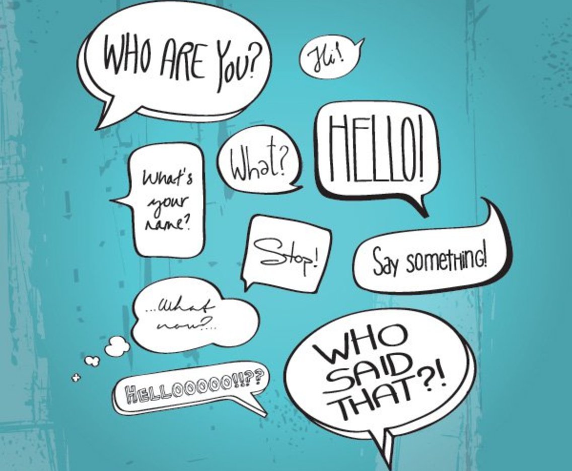 1136x936 Comic Book Speech Bubbles Vector Art Graphics