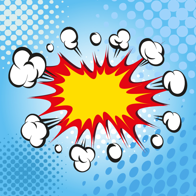 Comic Book Vector Images 766x766 Comic Book Vector Images