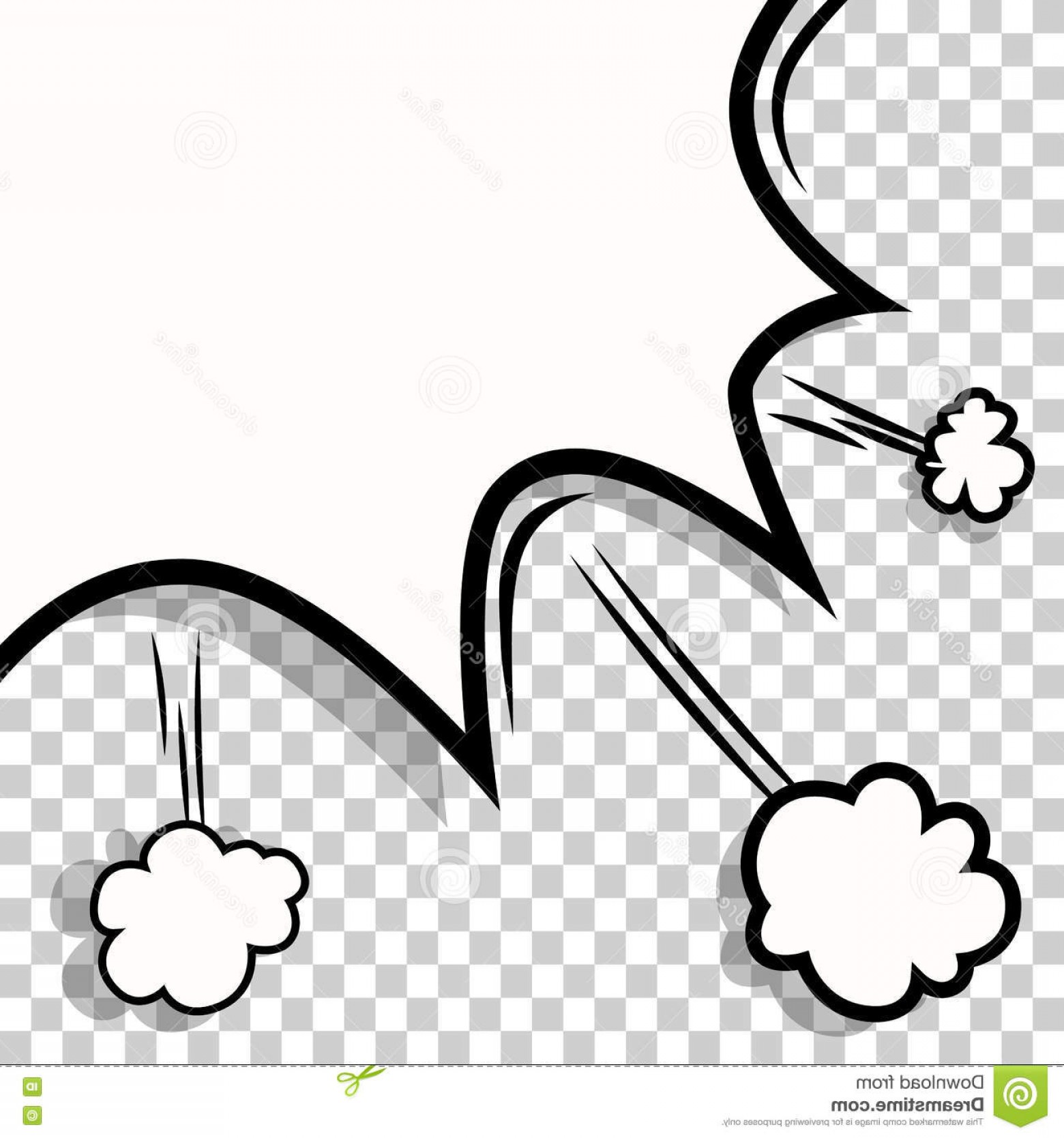 1560x1668 Stock Illustration Transparent Template Boom Comic Book Explosion