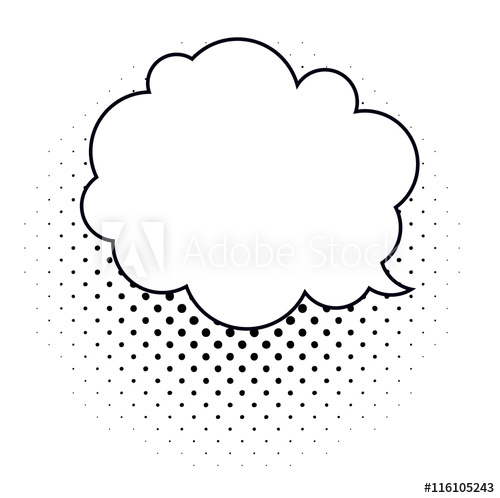 Cloud Shape Bubble Comics Speech Bubble Pop Art Bubble Vector 500x498 Cloud Shape Bubble Comics Speech Bubble Pop Art Bubble Vector