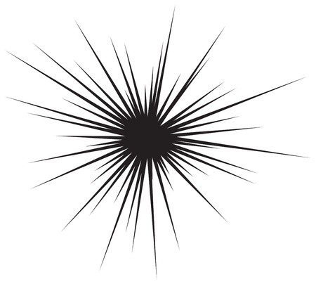 450x404 Comic Burst Background Royalty Free Vector Graphics